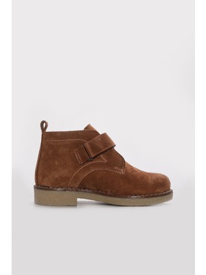 Fast Step Hakiki Deri Kürklü  Unisex Çocuk Klasik Bot 257KFA2023