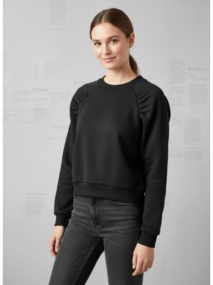 SQL Kadın Geniş Kollu Sweatshirt