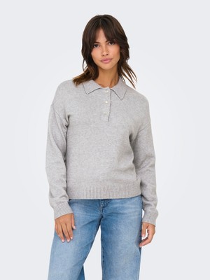 Only Bayan Polo Yaka Sweatshirt 15356689