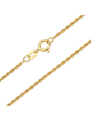 Halat Altın Zincir Kolye 14 Ayar