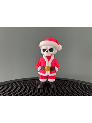 Axelon Yılbaşı Noel Temalı Kuru Kafa Skull Figür