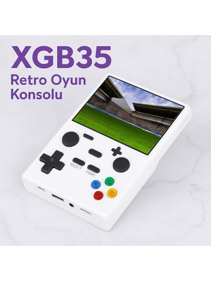Dimute Shop XGB35 Kablosuz Oyun Konsolu – Çift Kollu Taşınabilir Retro Video Oyun Konsolu Kulaklık Hediyeli