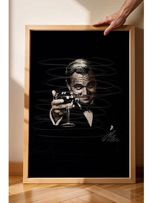 Satürn Design Jay Gatsby Çerçeveli Tablo The Great Gatsby - Estetik Poster