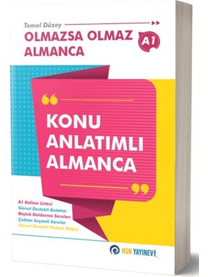 NSN Yayınevi Olmazsa Olmaz Almanca - Konu Anlatımlı Almanca