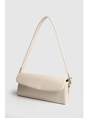 Tesettür Diyarı Balve Rugan Baget Çanta- Vizon