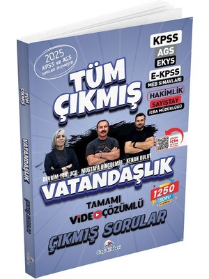 Anla Kazan Yayınları Dizgikitap 2026 Kpss Meb-Ags Vatandaşlık Çıkmış Sorular Çözümlü