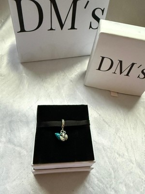 DMs Silver Karanlıkta Parlayan Yengeç Gümüş Charm'ı