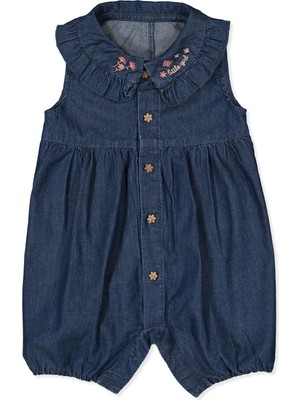 Bebetto Tencel Golf Tulum (Tıny Flowers) Lacivert