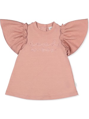 Bebetto Iki Ip Elbise (Good Vıbes/25) Gül Kurusu