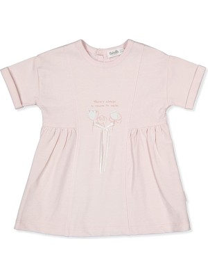 Bebetto Iki Ip Elbise (Baby Gırl/25) Pembe