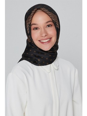 Armine Saf Ipek Eşarp (Nostalji Sura) (S) 8113D 06