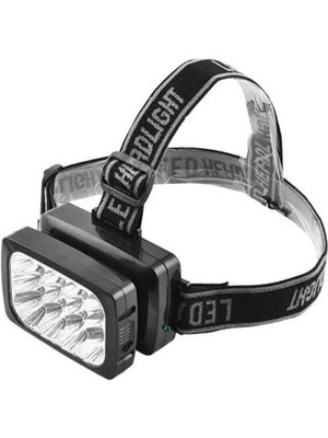 Ototechparca 12 Ledli Şarjlı Kafa Lambası Power Ledli Kafa Feneri Tepe Lambası