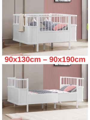Miracool Riva Büyüyen Karyola / Komple Mdf - Lake