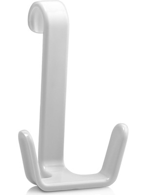 Askıcı 2 Adet Havlu Bornoz Askısı Havlupan Askı Aparatı Çift Kancalı Askılık