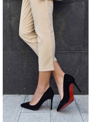 Bereket Kundura 3472 Model 11CM Topuk Bayan Stiletto  Ince Topuk Ayakkabı