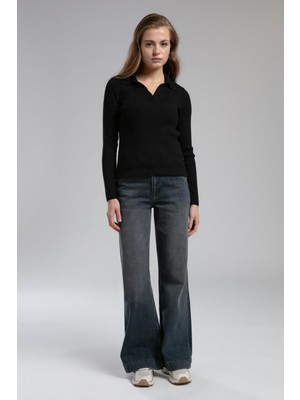 Lee Cooper Tıana Kadın Polo Yaka Kazak