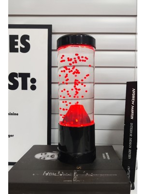 Empressco Lav ve Volkan Şekilli Şık Masa Lambası, Siyah Tasarım, Modern ve Şık Aydınlatma