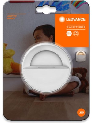 Empressco Kırmızı ve Beyaz Işıklı Gece Lambası, Rahatlatıcı Ortam Sağlar, Şık Tasarım.