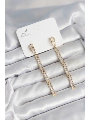 Vice Avm Su Yolu Baget Pirinç Kadın Küpe EB-53-vice/(1395) 3034