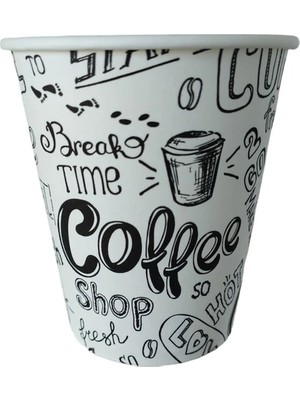 Esmenler Ambalaj Karton Bardak (7'oz 1000 Adet )