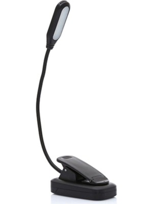 Empressco Beyaz Kıskaçlı Masa Lambası, Şık ve Güçlü Tasarım, Ortamınıza Modern Dokunuş