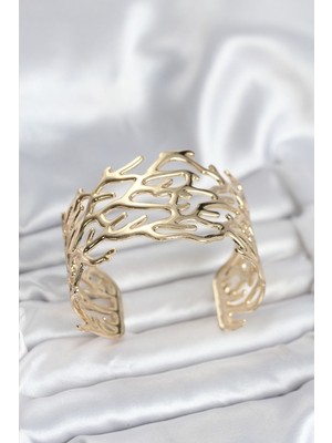 Vice Avm Pirinç Gold Renk Vintage Model Kadın Bileklik EB-53-vice/(1395) 3126