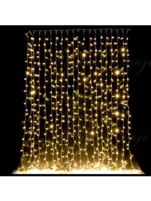 Empressco Beyaz LED Perde, Şık ve Modern Ev Dekorasyonu Için Ideal Seçim