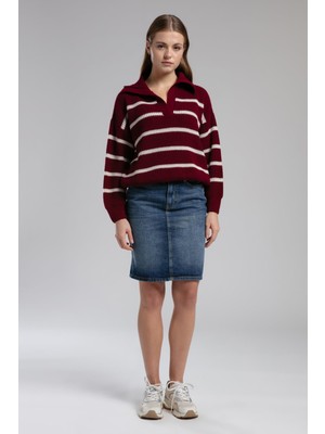 Lee Cooper Lami 1 Kadın Jean Etek Siyah