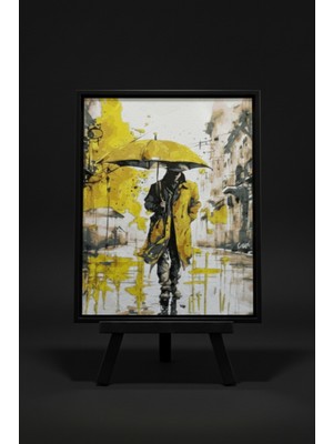 Forge Triverse Rain Man Kabartmalı Tablo