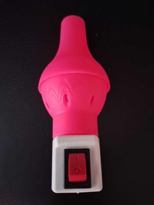 Empressco Pembe Gaz Lambası Dekorlu Anahtarlı E14 Duylu, Şık ve Kullanışlı Gece Lambası