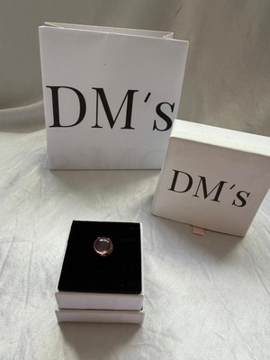 DMs Silver Taşlı Saydam Işıltılıı Gümüş Charm'ı