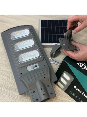 Empressco Renkli Güneş Enerjili Sokak Lambası 120W, Dayanıklı ve Çevre Dostu Aydınlatma