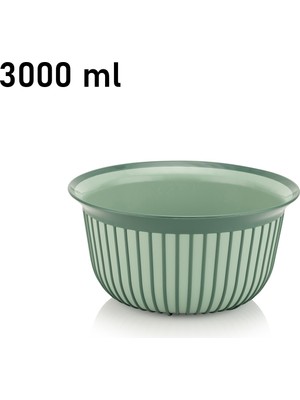 Mons Qlux Ideas 3000 ml Kase Bpa Içermez Salata Meyve Çerez Cips Pop Corn Sunum Kasesi BSF-00971 K