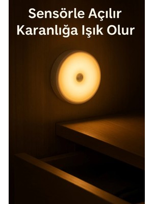 Empressco Şarjlı Dolap Içi Aydınlatma Sensörlü, Pratik ve Enerji Tasarruflu Tasarım