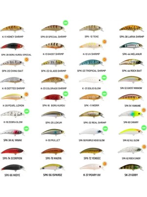 Han Fish Hanfish Zıpır kg 5 cm 4.5 gr Lrf Maket Yem Spk-74 Scorpion