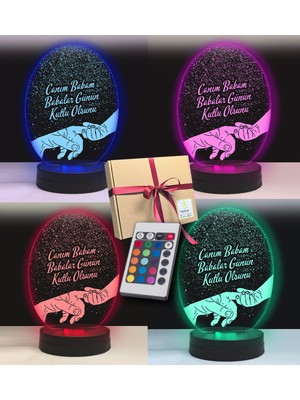 Empressco Babalara Özel Renkli LED Lamba, Şık ve Parlak Aydınlatma Seçeneği