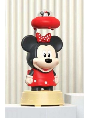 Empressco Şarjlı Kırmızı Masa Lambası, Modern ve Şık Aydınlatma Seçeneği