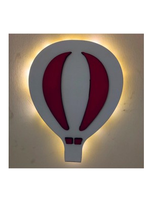Empressco Sarı Peri Led'li Çocuk Bebek Odası Balon Motifli Gece Lambası