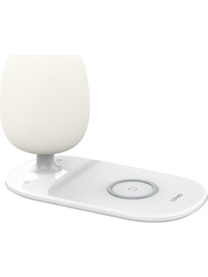 Empressco Hızlı Kablosuz Masa Lambası, Beyaz Renkli, Modern ve Şık Tasarım