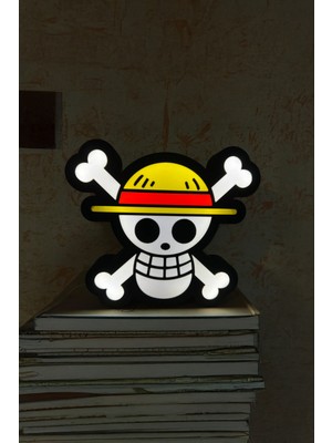 Empressco Beyaz Iskelet Kafası Dekoratif Aydınlatma, Şık ve Modern Ev Dekorasyonu Için Ideal