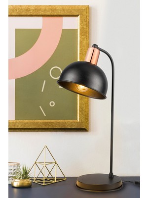 Empressco Şık Siyah ve Yeşil Masa Lambası, Modern ve Kullanışlı Aydınlatma Seçeneği