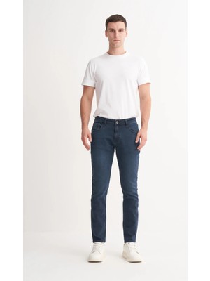 Cazador Parker Normal Bel Extra Slim Fit Dar Paça Jean Pantolon 03720