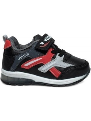 Ulusoy Volter Patik 117  Çocuk Günlük Ayakkabı VT05C117 Siyah-Füme