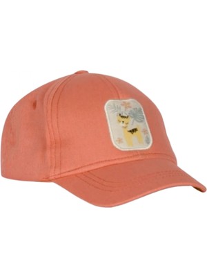 Kitti Kedi Nakışlı Kız Siperli Şapka