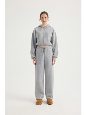 Sevilen Stoper Detaylı Zip Hoodie Takım