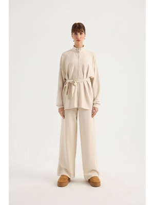 Sevilen Bel Bağlama Detaylı Modal Takım