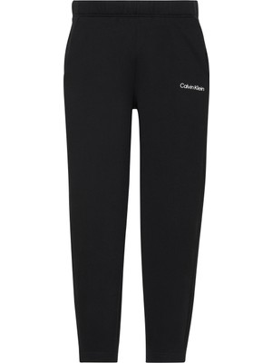 Calvin Klein Jeans Siyah Erkek Regular Tapered Sweatpant LVGMF5P700UB1 Lıfestyle Jogger