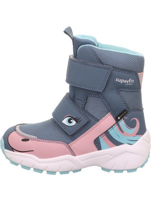 Superfit Pembe - Mavi Kız Çocuk Kar Botu 1-009167-8040-2