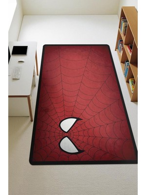 Dolce Mariee  Parlak Kadife Kumaş Dijital Baskı Dot Kaymaz Tabanlı Çocuk ve Genç Odası Halısı H1008