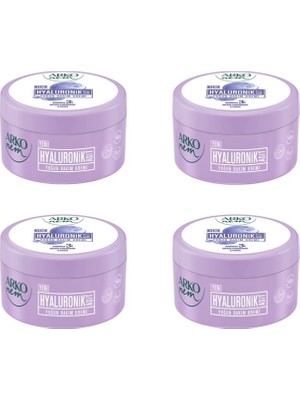 Arko Nem, Hyaluronik Asit, Yoğun Bakım, El ve Vücut Kremi - 250 ml x 4 Adet